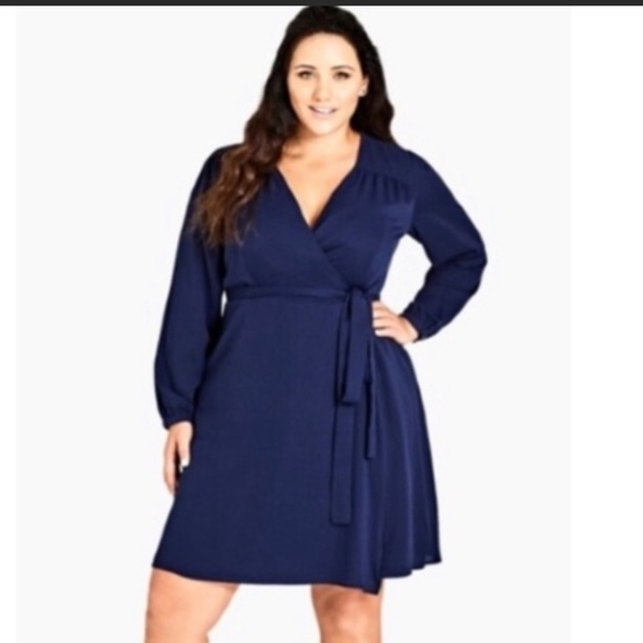 mia wrap dress
